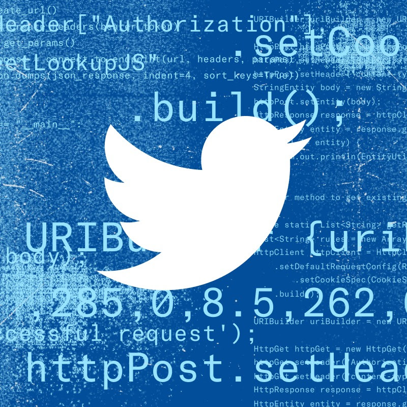 logo de Twitter Dev